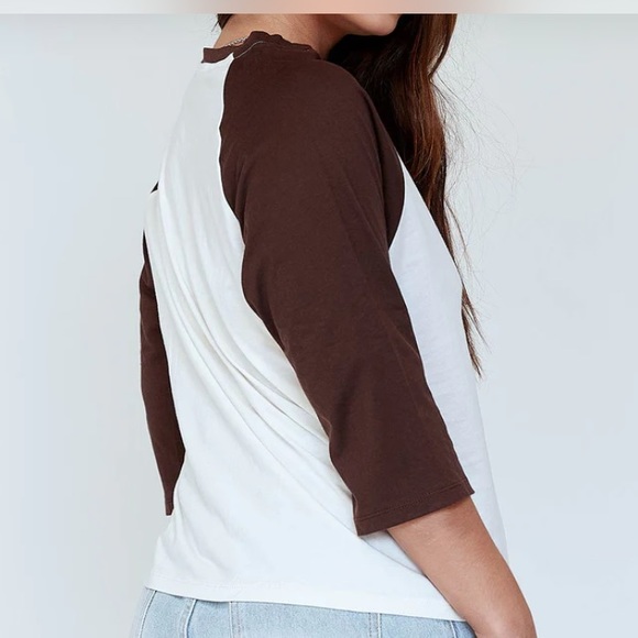 NEW MOTEL COWGIRL NEXO TEE WHITE/BROWN SIZE:XL - Picture 3 of 6